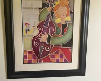 Signed and Numbered Serigraph by Eric Wang
