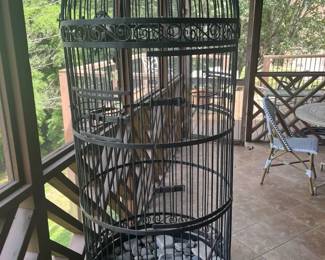 Large Circular Bird Cage