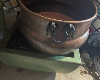 Large Copper Pot