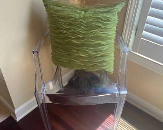 1 of 2 Acrylic Armchairs