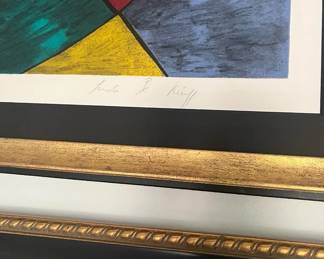 Signature on Serigraphs
