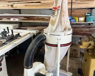 Jet Dust collection system - it's on wheels.