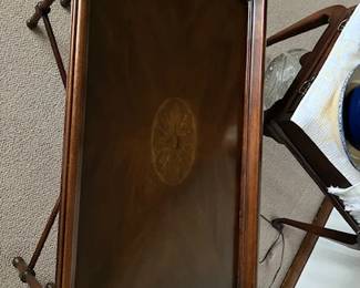 view of the detail on the coffee table