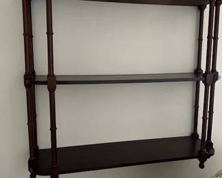 Decorative wall shelf