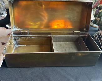 Beautiful brass box