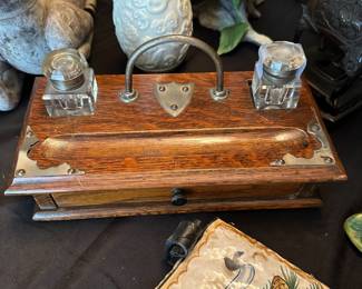 Antique writing box