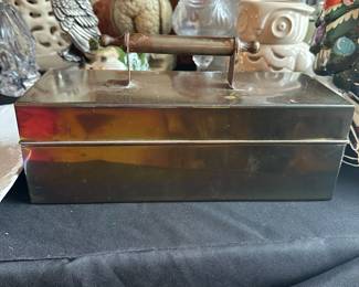 Beautiful brass box
