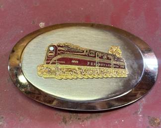 Pennsylvania Railtoad belt buckle