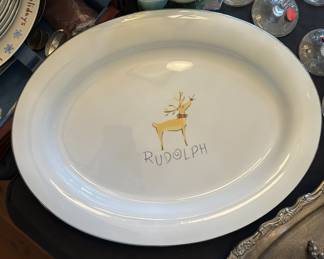Pottery Barn Rudolph tray