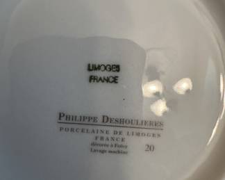Limoges Parisian plates