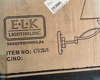 New in Box Direct Wire Lamp Location Garage