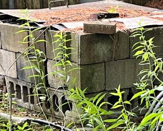 Cinder Blocks Available for the Picking Found Outside of Garage ~ Ask for Directions & Pricing