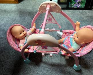 Vintage Tolly Tots in a Swing (Location Toy Room)