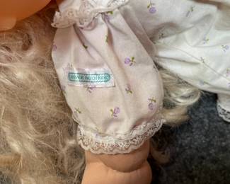 Blue Eyed Cabbage Patch Doll in s Signed Nighty
(Location Toy Room)
