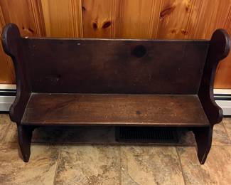 Antique Child/Doll Bench