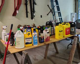 Car, Home, Garden & Pool Cleaning Products & Chemicals Location Garage