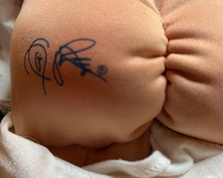 Blue Eyed Cabbage Patch Doll Signature
(Location Toy Room)