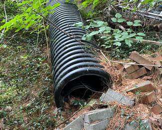 Cinder Blocks, Bricks, Tubing, Hoses, Ladders for the Picking Found Outside of Garage ~ Ask for Directions & Pricing