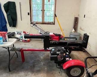 Log Splitter Location Garage