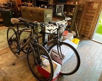 Garage View Bikes, Tool Box & More
