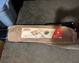 Coleman Cot in Package (Outside Enclosed Porch)