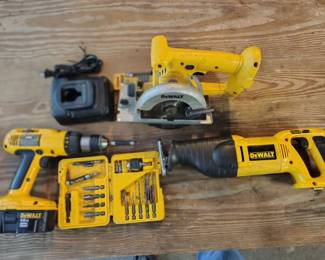 DeWalt Tools Location in the Garage