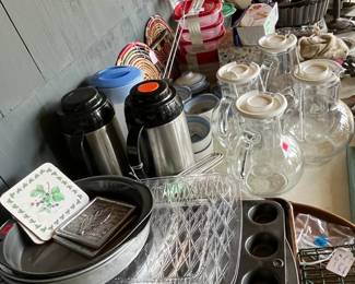 Cookware & Serving Ware (Enclosed Patio)