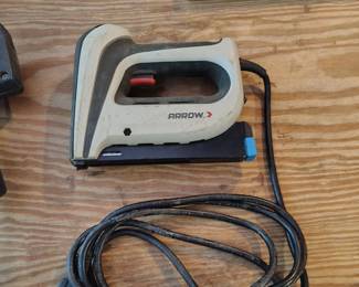 Electric Staple Gun Location in the Garage