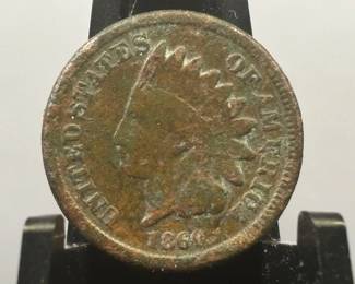 1860 Indian Head Penny in G Condition