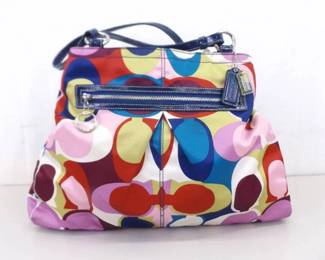 Authentic COACH Poppy Satchel Shoulder Bag