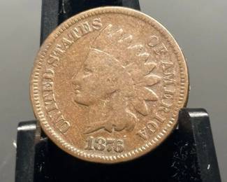 1876 Indian Head Penny in G Condition