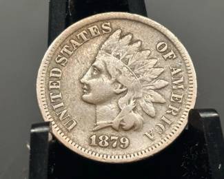 1879 Indian Head Penny in F Condition