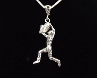 .925 Sterling Silver Pendant Necklace