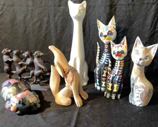 Cats And Dogs Decorative Items