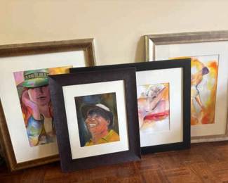 Bill Harris People Paintings