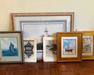 Coastline Beach Prints