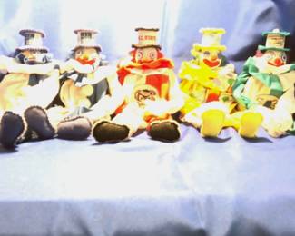 5 Handmade Clowns