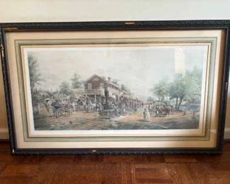 Vintage Landscape Print 
