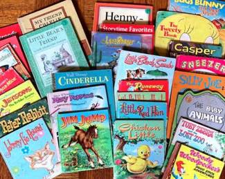 Vintage Childrens Book Lot