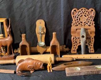 Wooden Abacuss, Hand Tools, And More