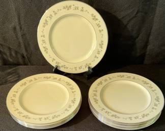 Lenox Brookdale China Dinner Plates 