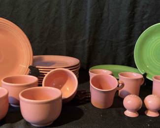 Fiesta Ware And Royal Norfolk Stoneware