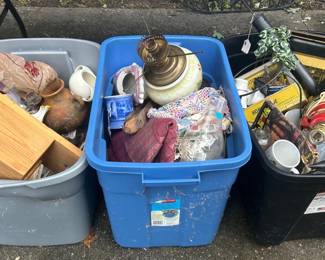Picker Mystery Lot Three Totes