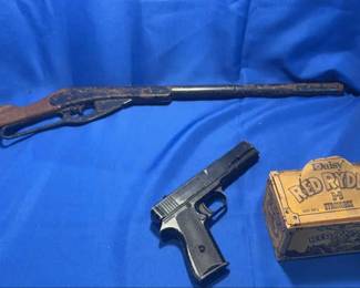 BB Rifle And BB Pistol With Ammo