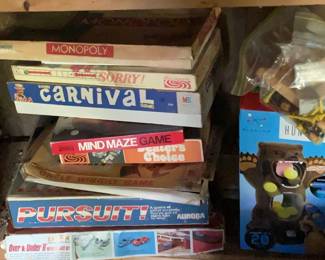Vintage Board Games And More Monopoly Sorry 