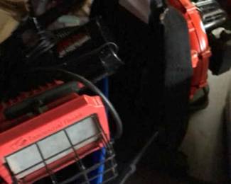 Echo PB500H Blower, Air Compressor, Flood Lamp