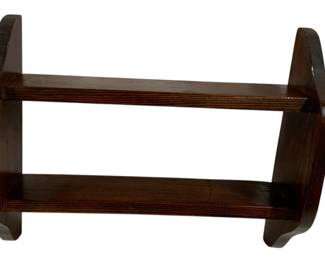 4126 - Wood Wall Shelf 16.5 x 14 x 5