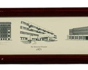 4154 - Danville Hospital Print 6 x 27.5
