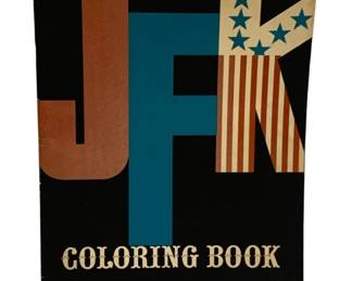 4043 - 1962 John F Kennedy Coloring Book