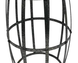 4114 - Metal & Wood Stand 19 x 8